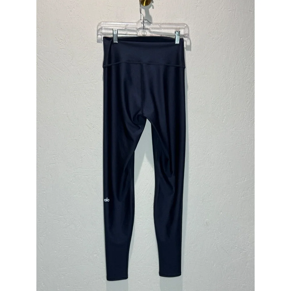 Alo Yoga High-Waist Airlift Legging Navy Blue Size M 29 Inch Inseam